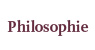 Philosophie